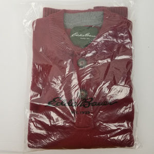 Men’s Eddie Bauer Quarter Button Up Pullover Sweat